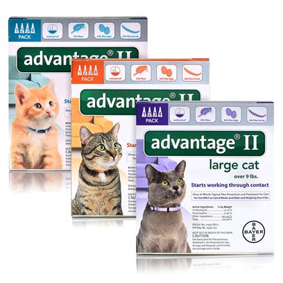 Advantage II for Cats & Kittens - Click Image to Close